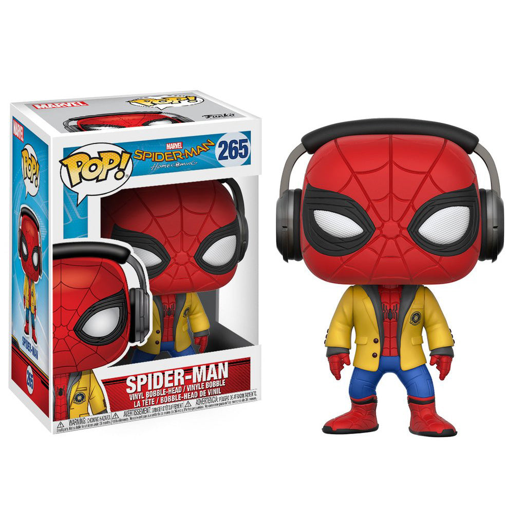 FUNKO POP! MOVIES: Marvel - Spider-Man Home Coming - Spider-Man with Headphones