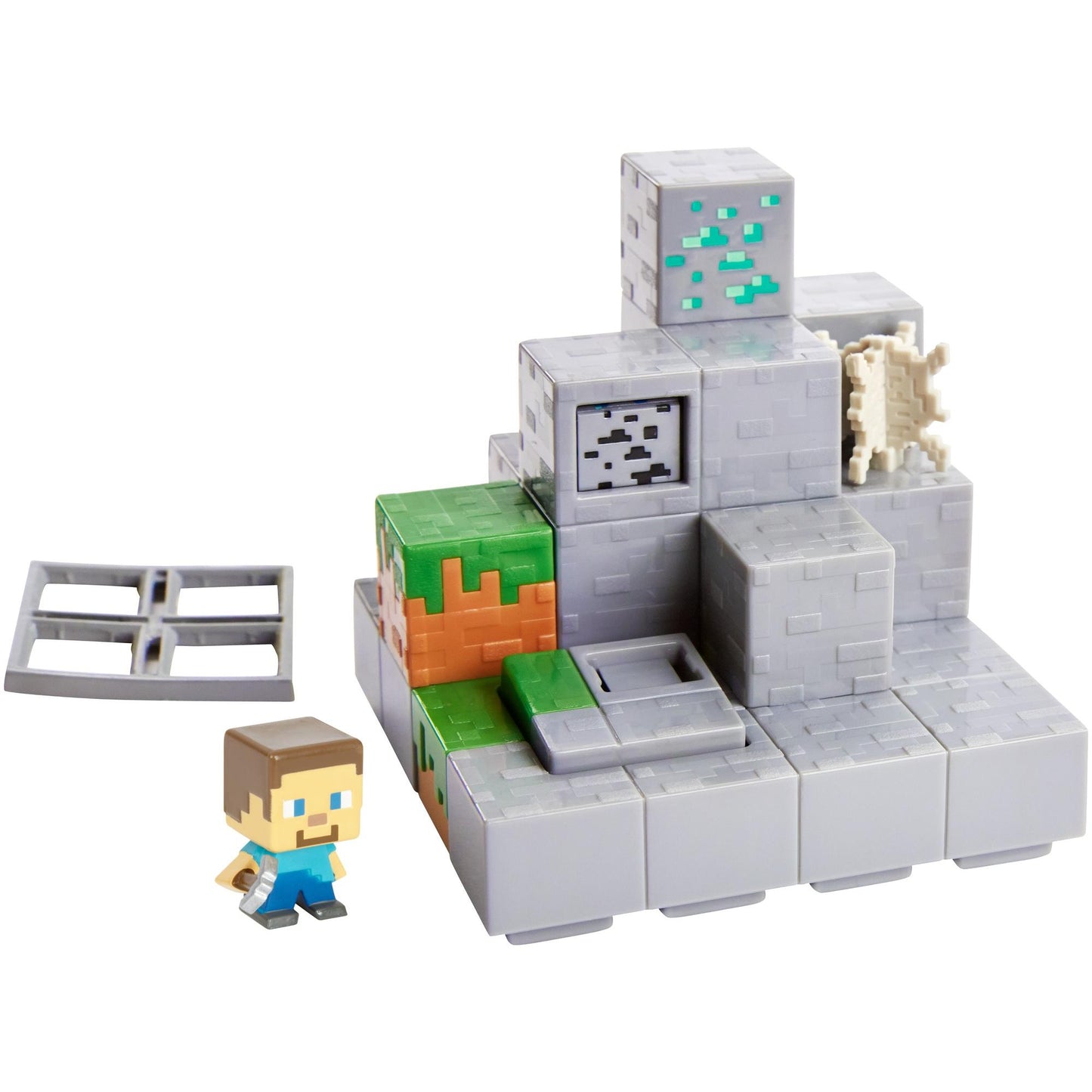 Minecraft Mini Figure Mining Mountain Environment Set