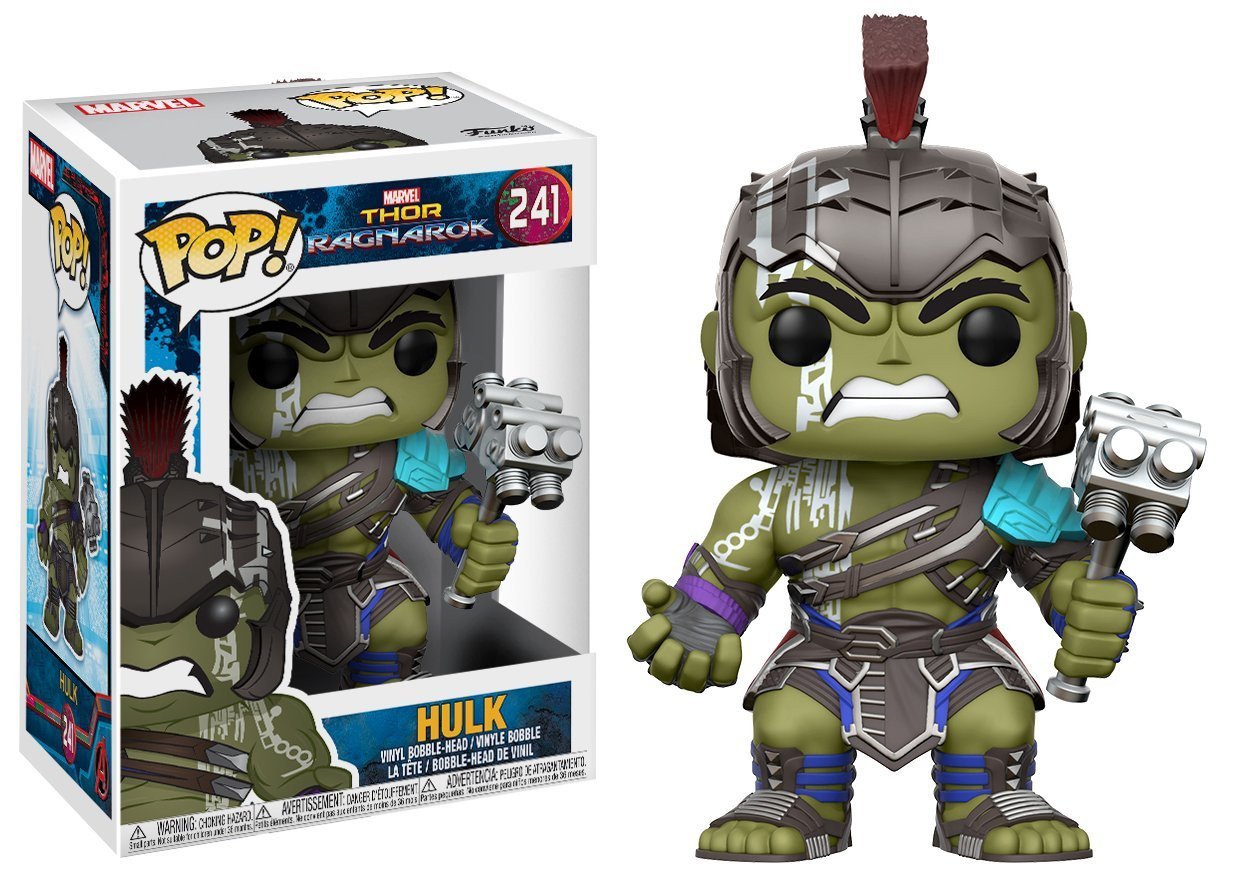 Funko Pop! Marvel: Thor Ragnarok S1 - Hulk Helmet Gladiator