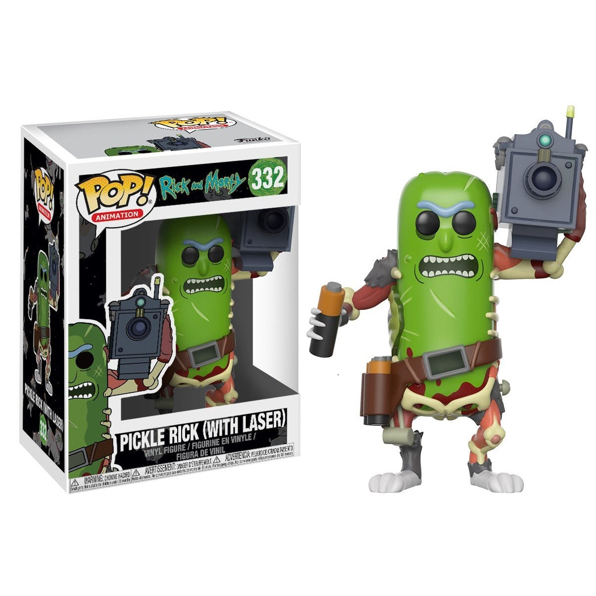 Funko Pop! Animation: Rick & Morty - Rick W/laser