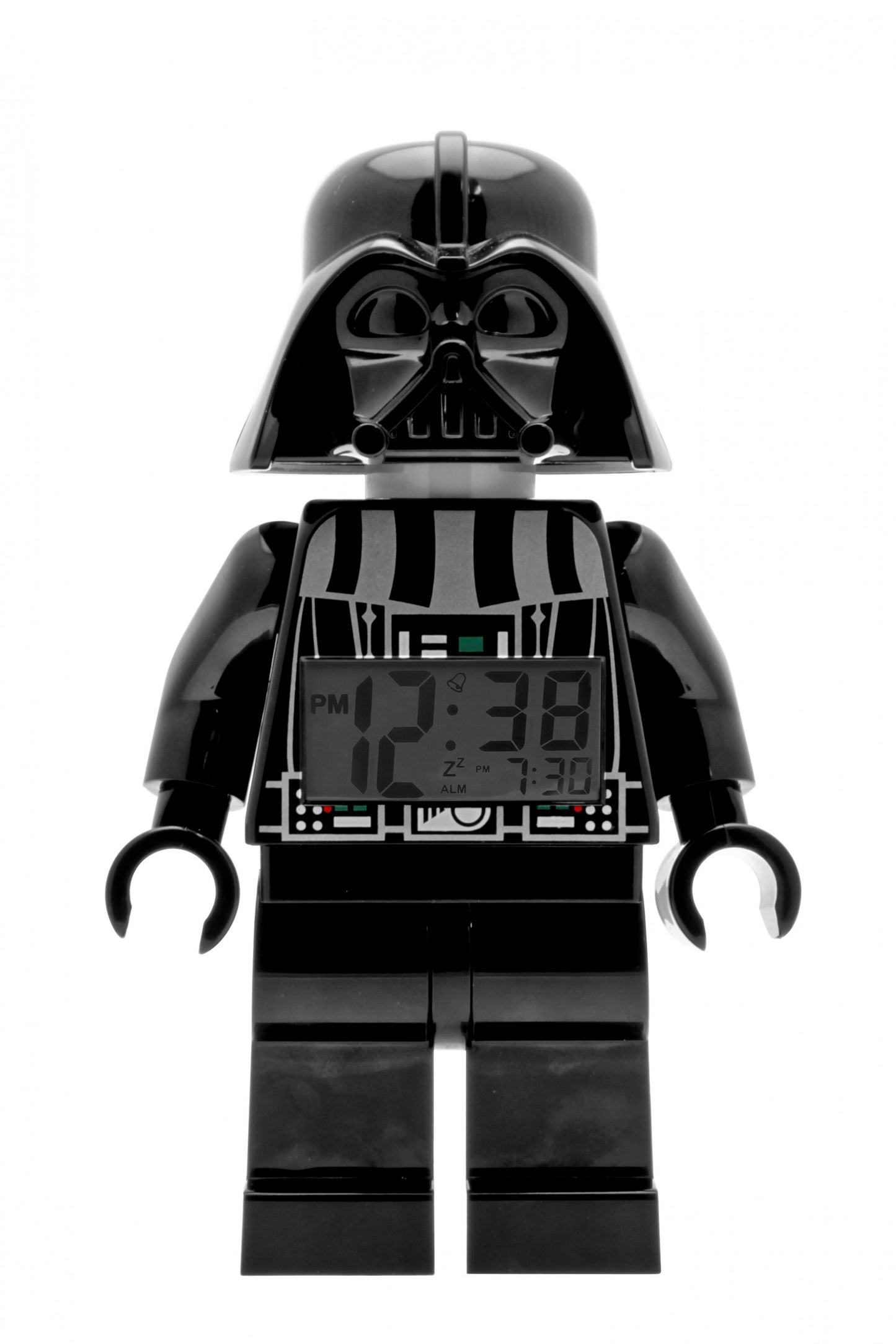 ClicTime Men's Clocks Multi - LEGO Star WarsTM Darth VaderTM Minifigure Light-up Alarm Clock