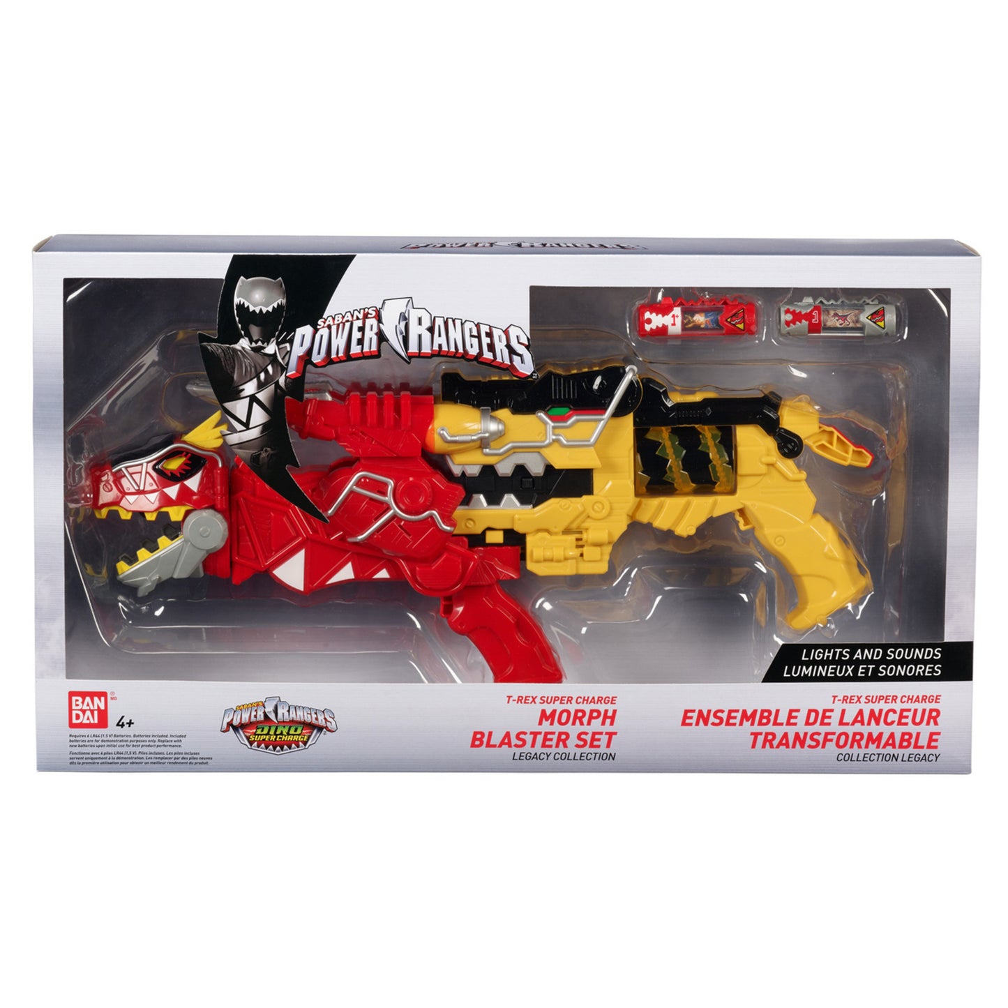 Power Rangers Dino Super Charge Morper and T-Rex Morpher Blaster Set