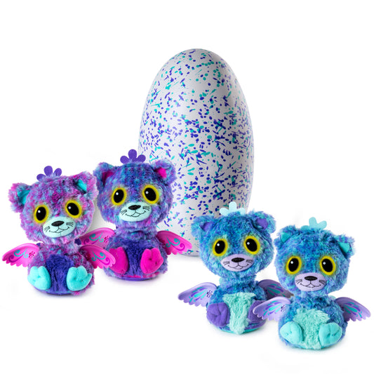 Hatchimals Surprise  Peacat  Hatching Egg with Surprise Twin Interactive Hatchimal Creatures by Spin Master
