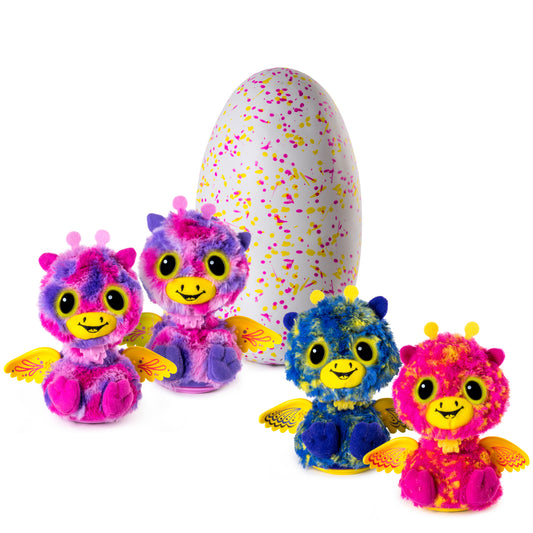 Hatchimals Surprise  Giraven  Hatching Egg with Surprise Twin Interactive Hatchimal Creatures by Spin Master