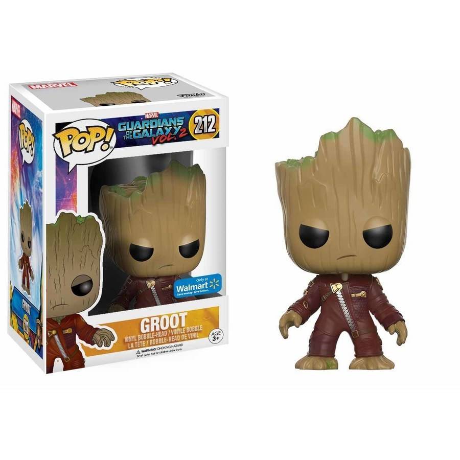 Funko POP Movies: Guardians of the Galaxy 2  Angry Ravager Groot Walmart Exclusive