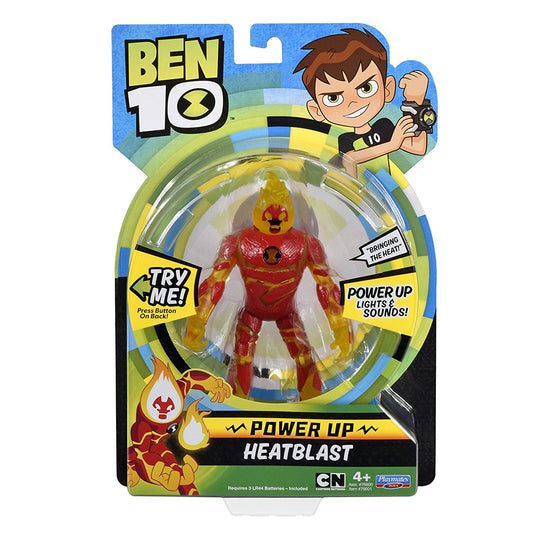 Ben 10 Power up Heatblast Deluxe Figure