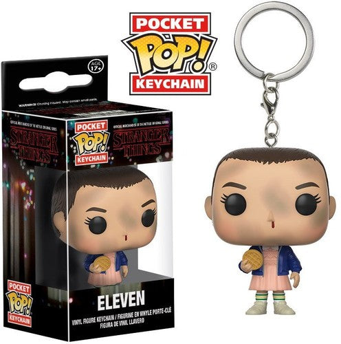 FUNKO POP! 14227 KEYCHAIN: Strange Things - Eleven with Eggo