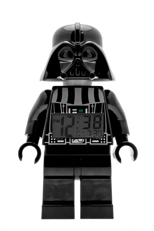 ClicTime Men's Clocks Multi - LEGO Star WarsTM Darth VaderTM Minifigure Light-up Alarm Clock