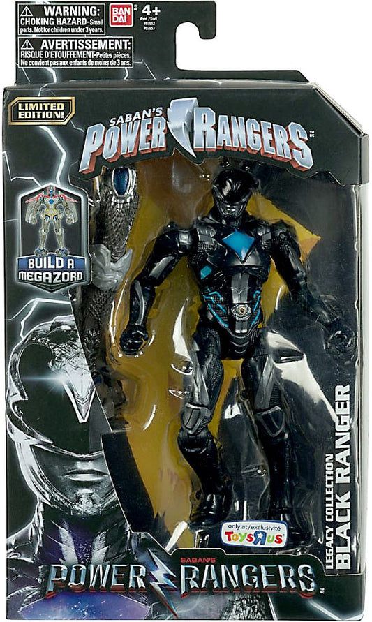 Power Rangers Legacy Build a Megazord Black Ranger Action Figure [Movie]