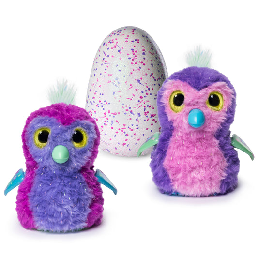 Hatchimals Glittering Garden, Hatching Egg, Interactive Creature â€“ Sparkly Penguala by Spin Master