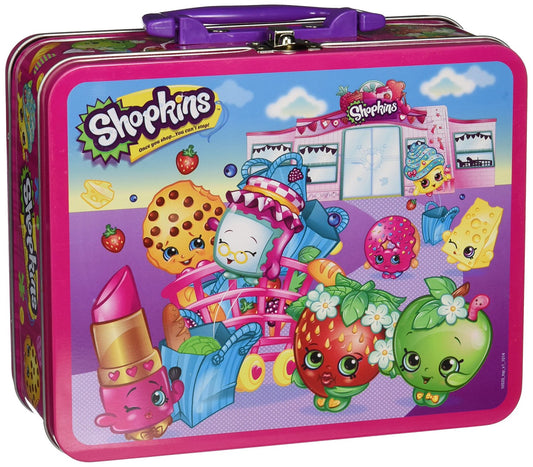 Pressman Toys Shopkins Assortment in Lunch Box Puzzle (100 Piece)