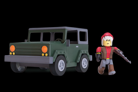 Roblox Action Collection - Apocalypse Rising Truck Play Vehicle [Includes Exclusive Virtual Item]