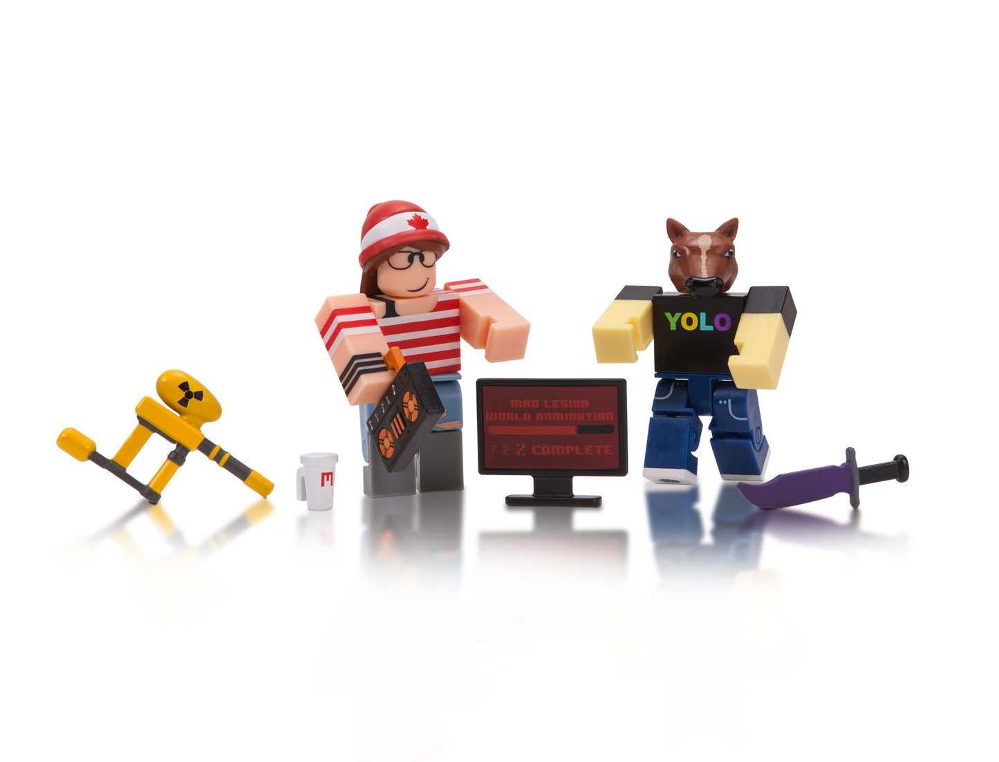 Roblox Action Collection - Mad Studio Mad Pack Game Pack [Includes Exclusive Virtual Item]